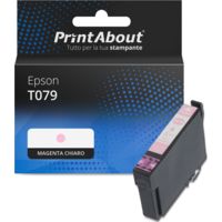 Cartuccia compatibile Epson T079 (C13T07964010) - Magenta chiaro