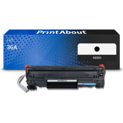 Toner compatibile HP 36A (CB436A) - Nero