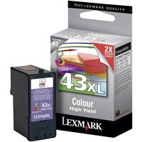 Cartuccia stampante Lexmark 18YX143 (43XL) - 3 colori