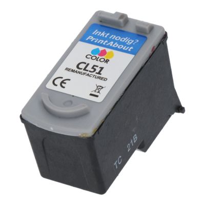 Cartuccia compatibile Canon CL-51 - 3 colori Alta capacità