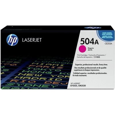 Toner HP 504A (CE253A) - Magenta
