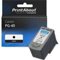 Cartuccia compatibile Canon PG-40 - Nero