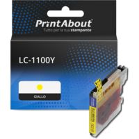 Cartuccia compatibile Brother LC-1100Y - Giallo