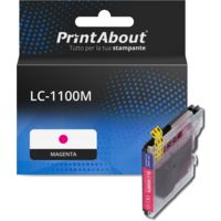 Cartuccia compatibile Brother LC-1100M - Magenta