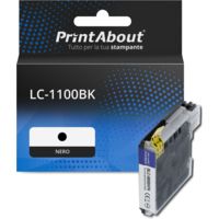 Cartuccia compatibile Brother LC-1100BK - Nero