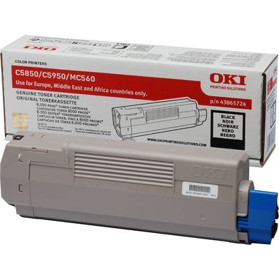Toner OKI 43865724 - Nero