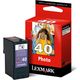 Cartuccia stampante Lexmark 40 (18Y0340E) - Colori fotografici