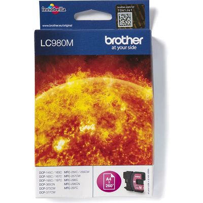 Cartuccia stampante Brother LC-980M - Magenta