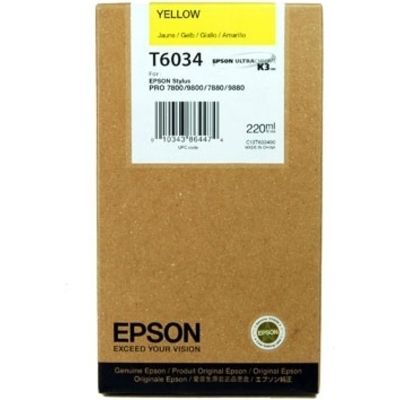 Cartuccia stampante Epson T6034 - Giallo
