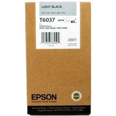 Cartuccia stampante Epson T6037 - Nero chiaro