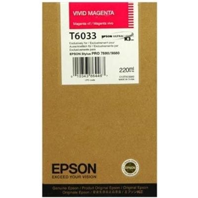 Cartuccia stampante Epson T6033 - Magenta