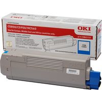 Toner OKI 43865723 - Ciano