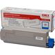 Toner OKI 43865723 - Ciano