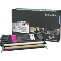 Toner Lexmark C5200MS - Magenta