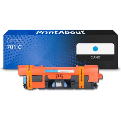 Toner compatibile Canon 701 C - Ciano