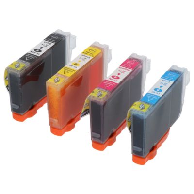 Cartuccia compatibile Canon CLI-8BK - 4 colori Multipack