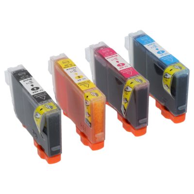 Cartuccia compatibile Canon CLI-8BK - 4 colori Multipack