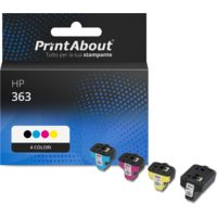 Cartuccia compatibile HP 363 (C8721EE) - 4 colori Multipack