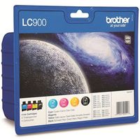 Cartuccia stampante Brother LC-900VALBP - 4 colori Multipack