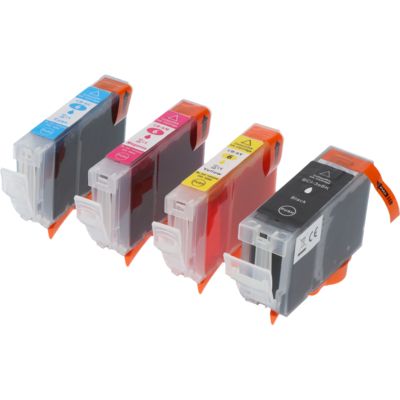 Cartuccia compatibile Canon BCI-5BK - 4 colori Multipack