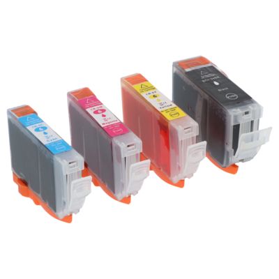 Cartuccia compatibile Canon BCI-5BK - 4 colori Multipack