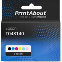 Cartuccia compatibile Epson T048140 - 6 colori Multipack