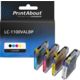 Cartuccia compatibile Brother LC-1100VALBP - 4 colori Multipack