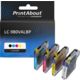 Cartuccia compatibile Brother LC-980VALBP - 4 colori Multipack