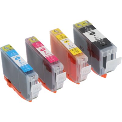 Cartuccia compatibile Canon PGI-5BK 4-kleuren - 4 colori Multipack