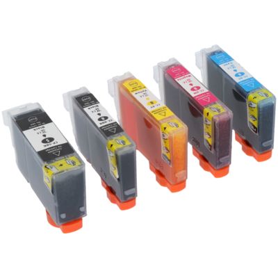 Cartuccia compatibile Canon PGI-5BK - 5 colori Multipack