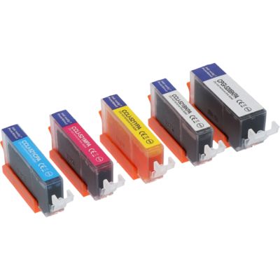 Cartuccia compatibile Canon PGI-520/CLI-521 BK/CMYK - 5 colori Multipack