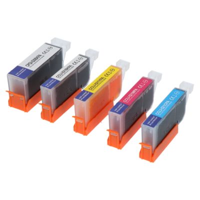 Cartuccia compatibile Canon PGI-520/CLI-521 BK/CMYK - 5 colori Multipack