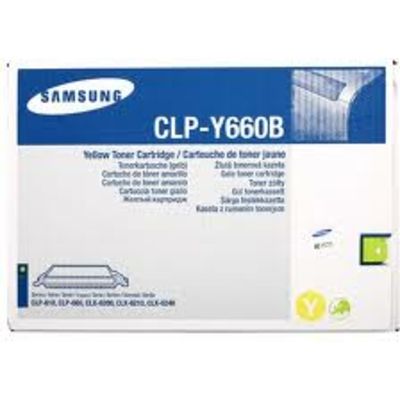 Toner Samsung CLP-Y660B (ST959A) - Giallo