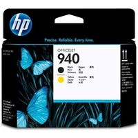 Testina di stampa HP 940 (C4900A) - Nero + giallo