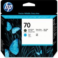 Testina di stampa HP 70 (C9404A) - Nero + ciano