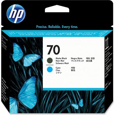 Testina di stampa HP 70 (C9404A) - Nero + ciano