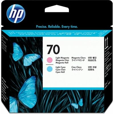 Testina di stampa HP 70 (C9405A) - Ciano chiaro + magenta chiaro