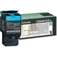 Toner Lexmark C544X1CG - Ciano Capacità extra-elevata