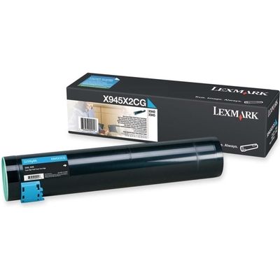 Toner Lexmark X945X2CG - Ciano Capacità extra-elevata