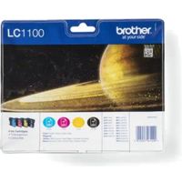 Cartuccia stampante Brother LC-1100VALBP - 4 colori Multipack
