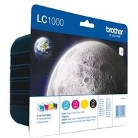 Cartuccia stampante Brother LC-1000VALBP - 4 colori Multipack