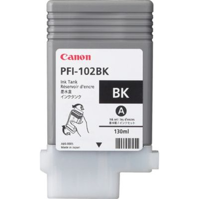 Cartuccia stampante Canon PFI-102BK - Nero