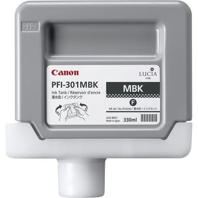 Cartuccia stampante Canon PFI-301MBK - Nero opaco