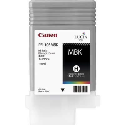 Cartuccia stampante Canon PFI-103MBK - Nero opaco