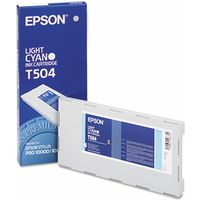 Cartuccia stampante Epson T504 (C13T504011) - Ciano chiaro
