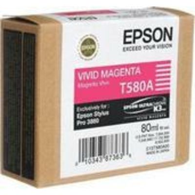 Cartuccia Epson T580A (C13T580A00) - Vivido magenta