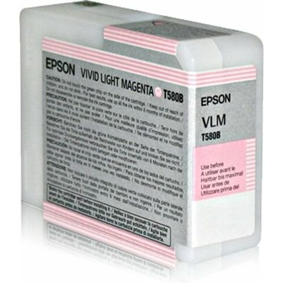 Cartuccia Epson T580B (C13T580B00) - Magenta chiaro vivido