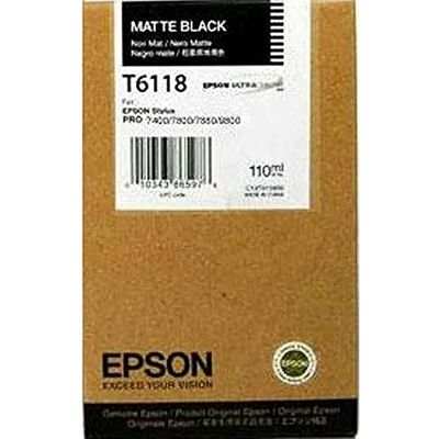 Cartuccia Epson T6118 (C13T611800) - Nero opaco