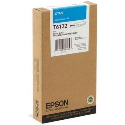 Cartuccia Epson T6122 (C13T612200) - Ciano