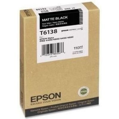 Cartuccia Epson T6138 (C13T613800) - Nero opaco